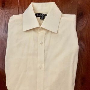 Nicole Miller yellow dress shirt